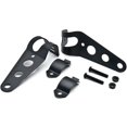 thumbnail image 2 of Krator Black Headlight Mounting Bracket Fork Ears For Cafe Racer Bobber Chopper 31-37mm, 2 of 6