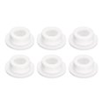 thumbnail image 1 of Unique Bargains 6 Pcs White Plug Holes, T25 Rubber Button Plug for 24mm/0.94' Hole, 1 of 6