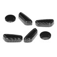 thumbnail image 3 of AMONIDA Akozon 6pcs Adjustment Button Trim Cover Accessories Carbon Fiber Style For Ford F-150 2015-2020, 3 of 8