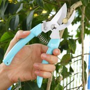 Kctiaxy Gardening Scissors Garden Pruning Shears Stainless Steel Blades Handheld Pruners Bypass Pruning Shears for Your Garden Kitchen Appliances