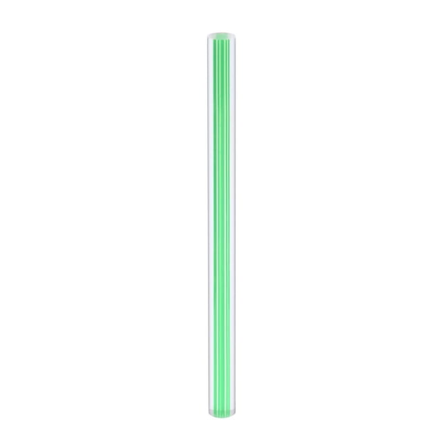 Almencla Acrylic Pool Cue Ferrule Billiard Accessories Compact Professional Solid Rod Green
