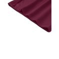 thumbnail image 3 of Innerwin Pantalons Taille Haute Femme Harem Course Jambes Larges Extensibles Rouge Vin 3TG, 3 of 9