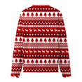 thumbnail image 5 of Costumes de Noël en Liquidation Col Rond Mode Décontractée Manches Longues Chandail à Imprimé de Noël Hauts Blouse Chandail Grande Taille pour Femmes, 5 of 5