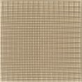 thumbnail image 1 of Ahgly Company Tapis d'Intérieur Lavable à la Machine, Carré, Transitionnel, Brun, Tapis de Zone, 7 Pieds Carré, 1 of 7