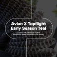 thumbnail image 2 of Avian X Topflight Saison Précoce Turquoise avec Postures Réalistes Fidèles à la Vie, Lot de 6, 2 of 11