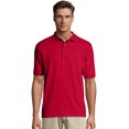 thumbnail image 1 of Hanes Men's Cotton-Blend EcoSmart Jersey Polo - 054X, 1 of 1