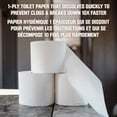 thumbnail image 2 of Papier hygiénique Scott à dissolution rapide, 8 rouleaux doubles, durable, sûr pour les fosses septiques, papier hygiénique, 2 of 6