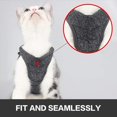 thumbnail image 4 of Cat Harness and Leash Ultra Light Escape Proof Kitten Collar Cat Walking Jacket with Running Cushioning Soft and Comfortable Suitable for Puppies Rabbits, 4 of 7