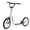 Blanc, variante sur Aosom Trottinette, Jouet à Chevaucher pour Enfants avec Roue Gonflable de 16 Pieds', Noir