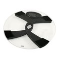 thumbnail image 1 of American Weigh Scales 396TBS Bi-Lingual Talking Bathroom Scale, White/Black, 1 of 4