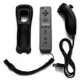 thumbnail image 1 of Manette de Jeu 2-en-1 Wii Nunchuck Télécommande avec Motion Plus Compatible avec Console Wii, 1 of 5