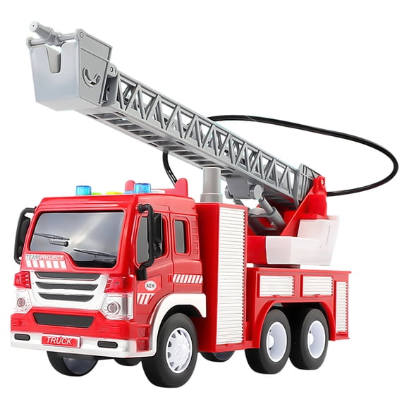 EGNMCR Spray Water Truck Toy Fireman Fire Truck Car Educational Toys Boy Kids Toy Gift fire engine Birthday Gifts for Kids