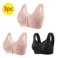 thumbnail image 3 of Bigersell Push up Bras for Women Pack of 3 3pcs Training Bra Style R-62 Breathable Pullover Bras R-62-pinks, 3 of 5