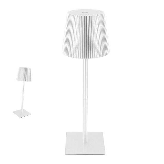 LED Cordless Table Lamp 3600mAh Rechargeable Battery, 3 Color Stepless Dimming, Portable Bedside Lamp For Bars, Bedroom, Restaurants, Reading