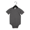 thumbnail image 1 of Bella Canvas Cache-Couche en Jersey pour Bébé, 12-18, Asphalt, 1 of 1
