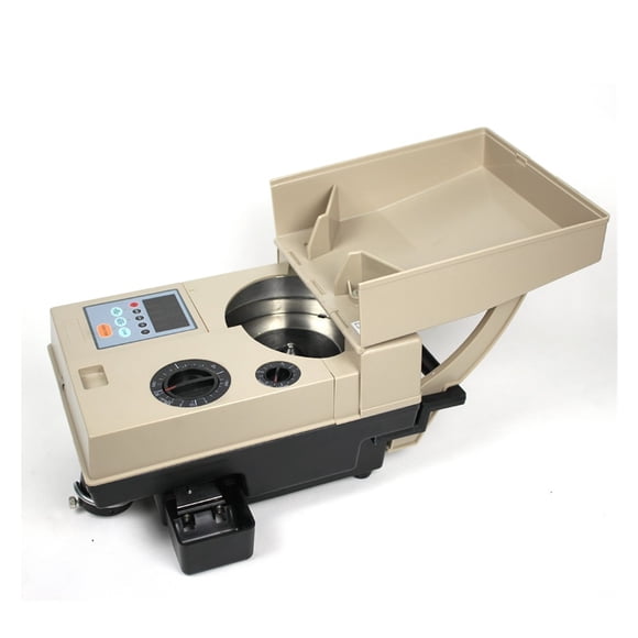 Coin Counter Machine 1500 Pcs/min High Speed Coins Counting Machine Automatic Electronic Coin Sorter Equipment ,User Friendly