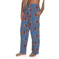 thumbnail image 1 of Fun Boxers Pantalon de Pyjama et de Détente pour Hommes à Imprimés Amusants de Pêche, 1 of 2