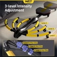 thumbnail image 3 of IMFit PowerArc Appareil Abdominal / Niveaux de Résistance Ajustables / Conception Ergonomique / Compact et Portable / Appareil d'Entraînement de Base Multifonction / Réglage de l'Intensité à 3 Vitesses / Angle d'Extension de 90°, 3 of 7