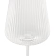 thumbnail image 4 of Better Homes & Gardens Glass 17 oz Ribbed Wine Glass, Clear, 4 of 5