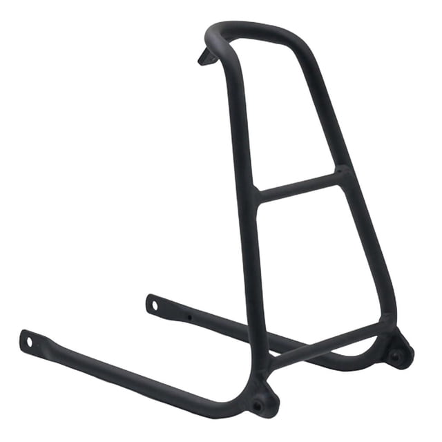 Ultralight Folding Rear Luggage Carrier Charging Bracket Bracket Mounting Bracket - Black, 24x15cm