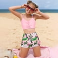 thumbnail image 2 of Girls Swimsuits 2 Piece Tankini Set Bathing Suit Ruffle Girls Bathing Suit 8-9 Years, 2 of 5