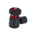 thumbnail image 1 of Mini Ball Head, Ball Head With Hot Shoe Mount Adapter Mini Ball Head With Cold Shoe With 1 X Mini Ball Head For Fill Light Replacement For Tripod Black Ball,Red Ball,Silver Ball, 1 of 8