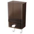 thumbnail image 1 of 1PC Spoon And Lid Rest Wall Mounted Storage Box With Hook Mobile Phone Holder Mobile Phone Charging Station Remote Control Storage Box Self Adhesive Double Sided Tape Fixed Position Black, 1 of 8