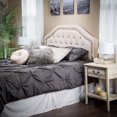 thumbnail image 1 of Angie Queen Tufted Fabric Headboard, 1 of 3