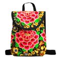 thumbnail image 2 of Amzcrzy Storage and Organization A Knapsack Ethnic Style Bag Embroidered Small Backpack Yunnan Embroidered Bag Embroidered Shoulders Bag Home Storage Organization and Storage Storage Container, 2 of 9