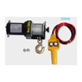 thumbnail image 1 of 2000lb--3000lb 12V 24V Portable Electric Winch Car Truck Auto Bar Trailer Hand Tool Puller Steel Wire Rope, 1 of 3