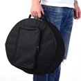 thumbnail image 1 of WIFKLSIIPG Sac Tambour Compact Sac Tambour Latéral, Sac Tambour Sac à Dos avec Bandoulière Poches Extérieures Accessoires Instruments de Percussion (Noir), 1 of 3