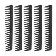 thumbnail image 2 of Detangling Comb, Portable Professional Safe Wide Tooth Hair Comb Ergonomic Mellow  for Thick Hair for Home Travel, 2 of 7