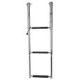 thumbnail image 1 of Rdeghly Telescopic Ladder 3‑Step Deck Ladder Telescoping Folding Boarding Platform Stair, 1 of 8