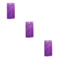 thumbnail image 2 of Wweixi Customized Fringe Curtain For Exquisite Anniversary Party Decorations Luster Purple 3Set, 2 of 6