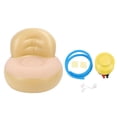 thumbnail image 2 of Inflatable Sofa with Ergonomic Design, Premium Materials for Comfortable Sitting or Lying, Easy to Move, for Your Living Room, Balcony, Garden, or Poolside, 2 of 7