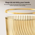 thumbnail image 4 of Savings Oefntac Trash Can Vertical Light Translucent Large Capacity Trash Can Style Trash Can 15L, 4 of 6