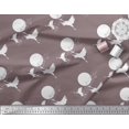 thumbnail image 2 of Soimoi Modal Satin Fabric Bamboo Tree,Moon & Stork Bird Fabric Prints by Yard 42 Inch Wide, 2 of 3