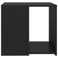 thumbnail image 2 of vidaXL Table d'Appoint Noir 50x50x45 cm Bois d'Ingénierie, 2 of 4