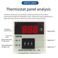 thumbnail image 4 of Rooha Xmtd-2001 Smart Digital Display Thermostat K-Type Temperature Controller Meter,999℃, 4 of 9