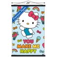 thumbnail image 2 of Hello Kitty - Happy Wall Poster, 22.375" x 34", 2 of 4