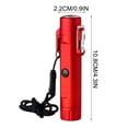 thumbnail image 3 of Multi Functional Magnetic Suction Waterproof Tactical Flashlight Bright Led Handheld Light With Magnetic Base Red Aluminum Alloy Flashlight Red, 3 of 5