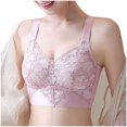 thumbnail image 1 of Timegard Bras for Women No Underwire Full Coverage High Support Adjustable Strap Lace Comfort Everyday Bra, 1 of 5