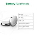 thumbnail image 2 of LiCB LR1130 AG10 Battery 1.5V Alkaline Button Cell Batteries (20 Pack ), 2 of 8