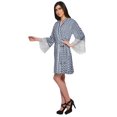thumbnail image 2 of Moomaya Bride Getting Ready Shirt Cotton Short Robes For Women Bath Robe Girls, 2 of 6