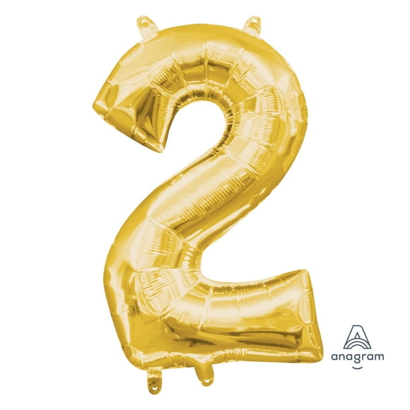 Anagram International Party Eh! Gold Mini "0" Banner