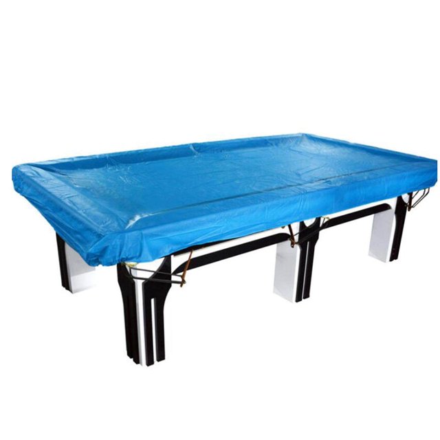 ziyahi 7ft/8ft/9ft/10ft/12ft Heavy Duty Billiard Pool with Drawstring Dustproof Pool Table Cover (Blue Colors)