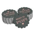 thumbnail image 1 of Inkdotpot Rose Gold Foil Paper Hang Tags Ready To Pop Baby Shower Favor Tags 100 Pieces, 1 of 1