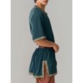 thumbnail image 4 of Men Medieval Costume Renaissance Templar Knight Vintage Tunic Tops, 4 of 6