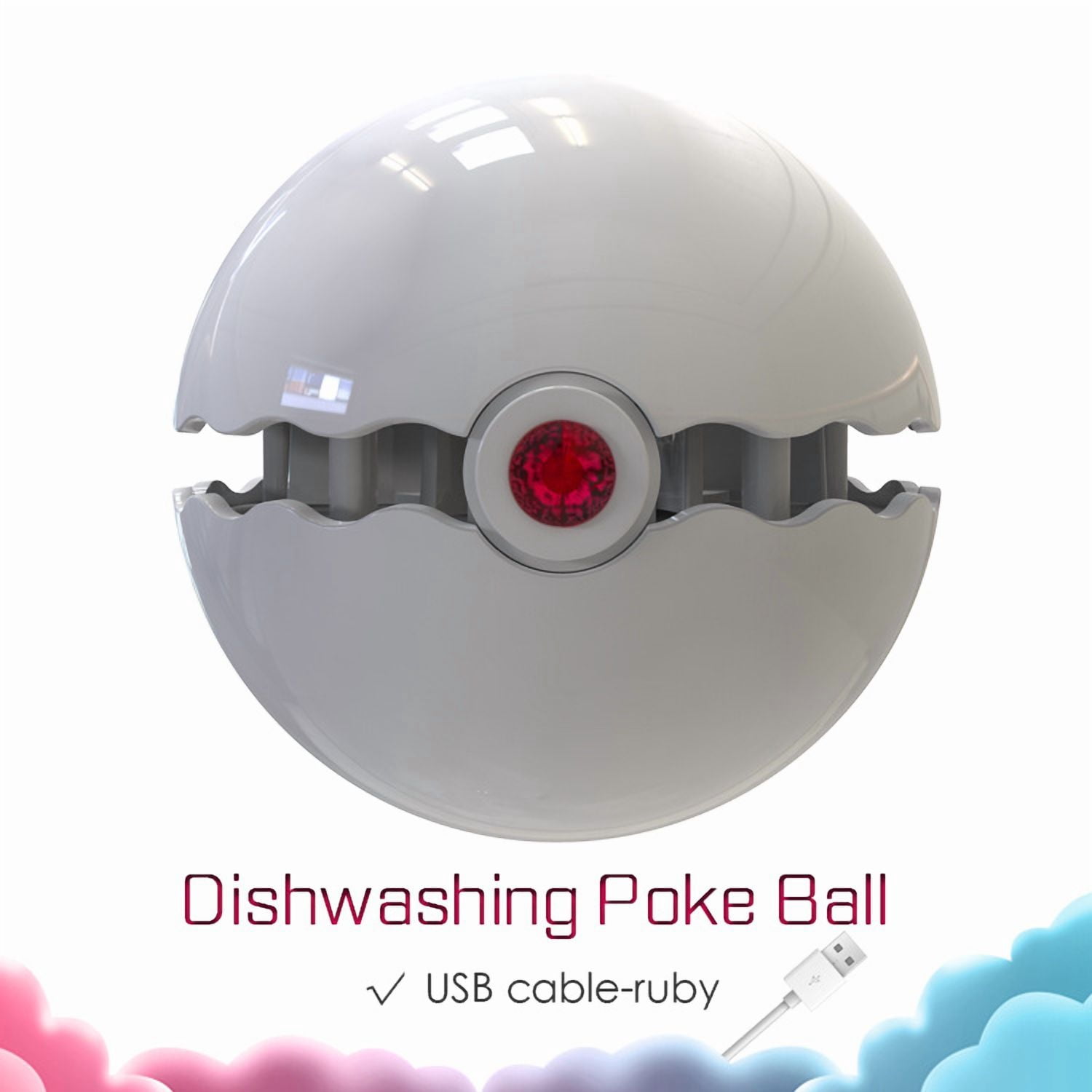 Portable Ultrasonic Dishwasher, Mini Countertop Dishwashing Machine for Sinks, A Compact and Water-Saving Solution for Apartments, RVs, and Camping
