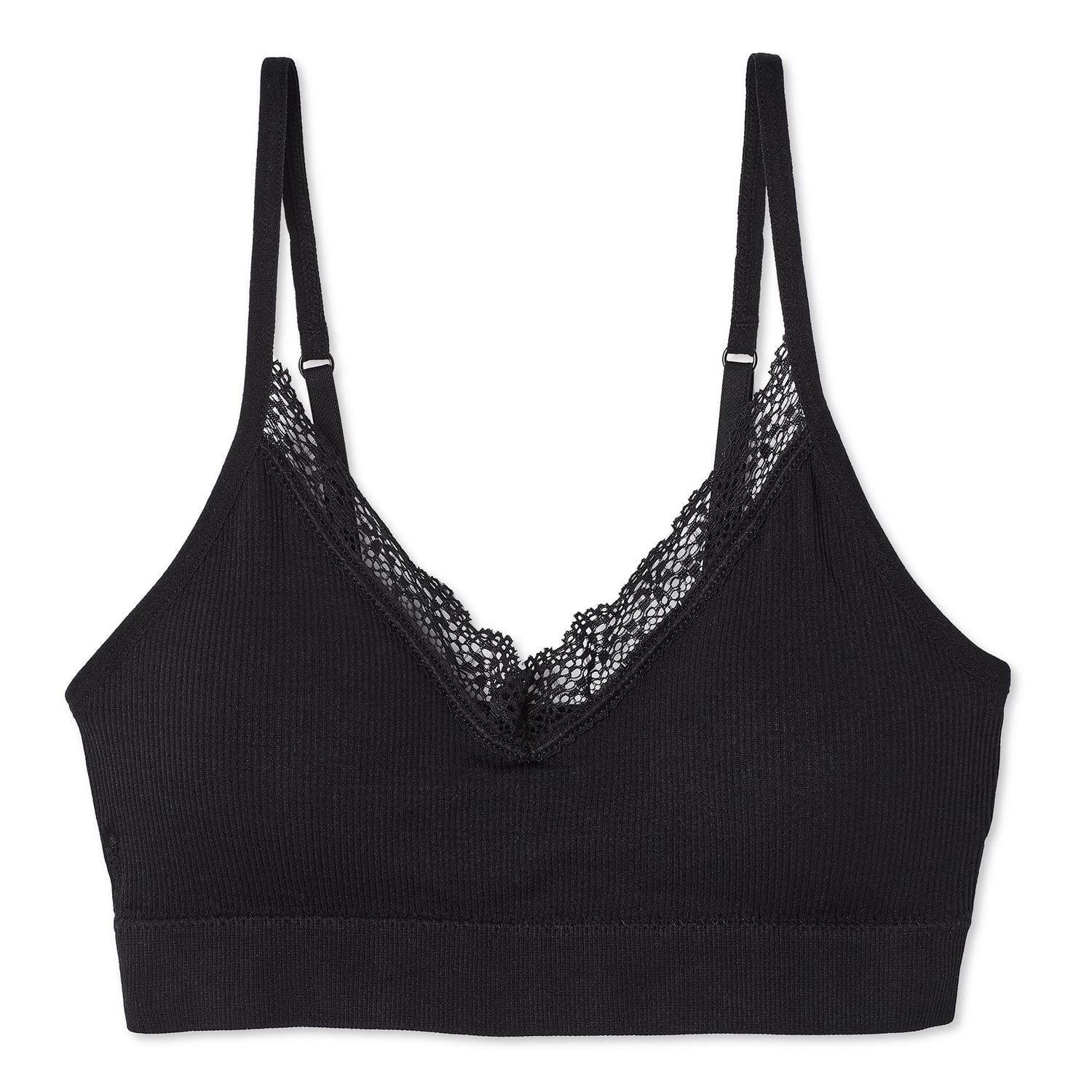 Soutien-gorge léger sans coutures avec garniture en dentelle George pour femmes